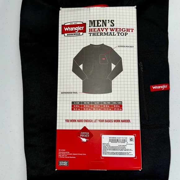 Wrangler Heavy Weight Thermal Top - Picture 6 of 7